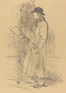 Programma per Benefice Gemier Programme du Bénéfice Gémier da Henri de Toulouse Lautrec