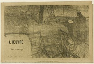 Prospetto-Programma di lavoro da Henri de Toulouse Lautrec