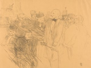 Deposizione Ribot da Henri de Toulouse Lautrec
