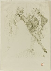 Réjane e Galipaux, in Madame Sans-Gêne da Henri de Toulouse Lautrec