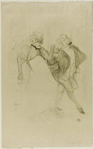 Réjane e Galipaux, in Madame Sans-Gêne da Henri de Toulouse Lautrec
