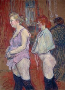 Rue des Moulins da Henri de Toulouse Lautrec