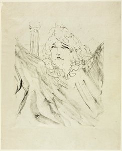 Sarah Bernhardt, da Tredici litografie da Henri de Toulouse Lautrec