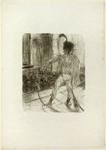 Schlomé Fuss nella sinagoga, da Ai piedi del Sinai da Henri de Toulouse Lautrec