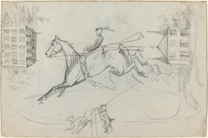 Foglio di schizzi da Henri de Toulouse Lautrec
