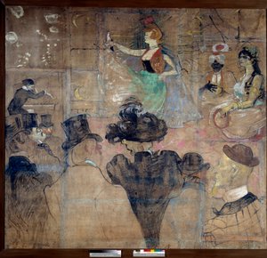 Insegna per la casa della Goulue (Weber Louise detta La Goulue)