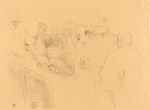 Deposizione di Soudais da Henri de Toulouse Lautrec
