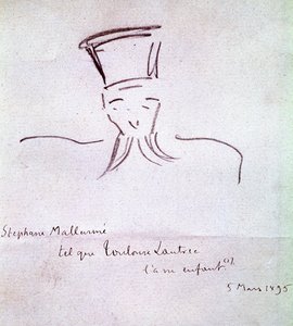 Stephane Mallarme da Henri de Toulouse Lautrec
