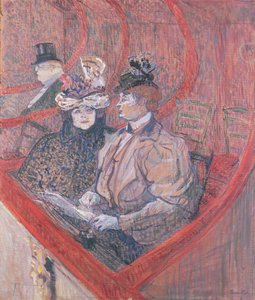 Studio per La Grande Loge, 1896 da Henri de Toulouse Lautrec