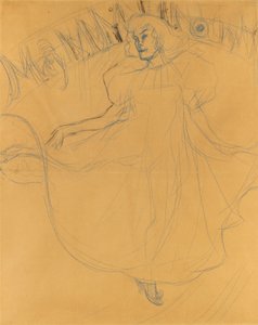 Studio per May Milton da Henri de Toulouse Lautrec