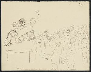 Sommergimento, 1881 da Henri de Toulouse Lautrec