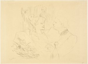 Cena a Londra da Henri de Toulouse Lautrec