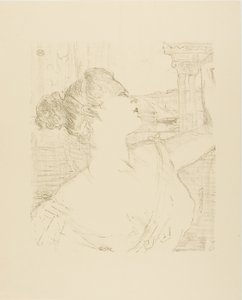 Sybil Sanderson, da Tredici Litografie da Henri de Toulouse Lautrec