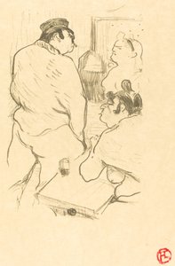 La terreur de Grenelle da Henri de Toulouse Lautrec