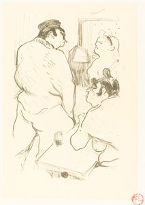 Il terrore di Grenelle da Henri de Toulouse Lautrec