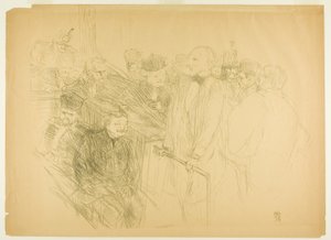 Il processo Arton, Ribot che testimonia (seconda tavola)