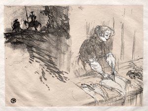 Le brevi gioie: Copertina da Henri de Toulouse Lautrec