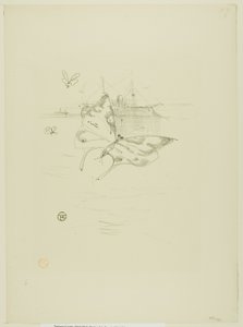 Le Farfalle, da Mélodies de Désiré Dihau da Henri de Toulouse Lautrec