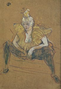 La Clownessa Cha-U-Kao Seduta, 1895