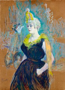 La Clownesse Cha-U-Kao da Henri de Toulouse Lautrec