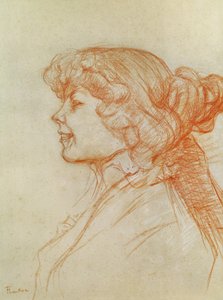 La ragazza inglese alla Stella di Le Havre, 1899 da Henri de Toulouse Lautrec