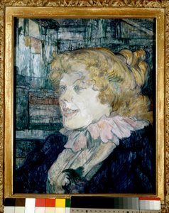 La stella inglese a Havr (Miss Doly). Dipinto di Henri de Toulouse-Lautrec (1864-1901). Dim. 0.41 x 0.32. 1899. Albi, Museo Toulouse Lautrec da Henri de Toulouse Lautrec