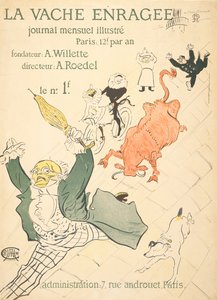 La mucca infuriata da Henri de Toulouse Lautrec
