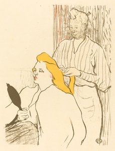 Il parrucchiere - Programma per il Théâtre Libre, 1893 da Henri de Toulouse Lautrec