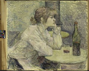 La sbornia (Suzanne Valadon), 1887-89