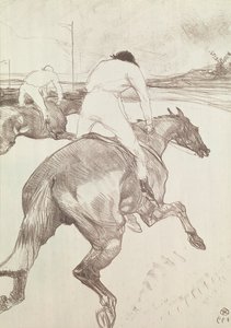 Il fantino da Henri de Toulouse Lautrec