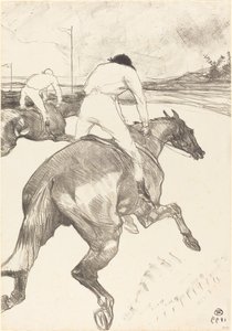 Il fantino (Le jockey) da Henri de Toulouse Lautrec