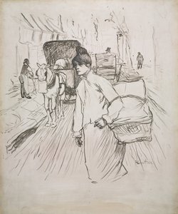 La lavandaia da Henri de Toulouse Lautrec