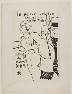 La piccola ragazza delle commissioni da Henri de Toulouse Lautrec