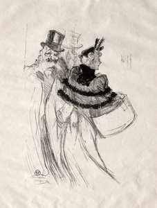 Il vecchio gentiluomo, 1894 da Henri de Toulouse Lautrec