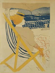 Il passeggero nella cabina 54 - Yachting, 1895 da Henri de Toulouse Lautrec