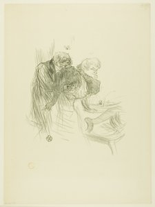 La preghiera degli ebrei polacchi, da Au Pied du Sinaï da Henri de Toulouse Lautrec