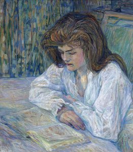 Il lettore da Henri de Toulouse Lautrec