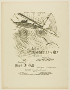 Le rondini di mare, da Mélodies de Désiré Dihau da Henri de Toulouse Lautrec