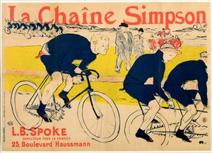 La catena Simpson da Henri de Toulouse Lautrec