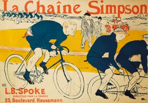La catena Simpson da Henri de Toulouse Lautrec