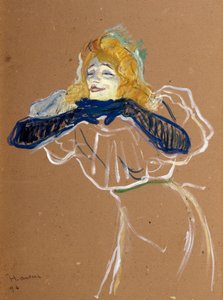 La cantante Yvette Guilbert, 1894 da Henri de Toulouse Lautrec