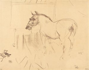 Il piccolo pony di Calmèse da Henri de Toulouse Lautrec