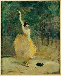 La danzatrice spagnola, 1888 da Henri de Toulouse Lautrec