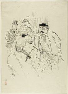 Il gambo—Moulin Rouge da Henri de Toulouse Lautrec