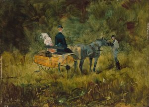La trappola da Henri de Toulouse Lautrec