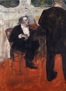 Il violinista Dancla, 1900 da Henri de Toulouse Lautrec