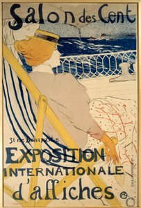 Il passeggero della corsa in yacht 54. Poster per il Salon des Cents, 31 rue Bonaparte a Parigi (esposizione internazionale di poster) da Henri de Toulouse Lautrec