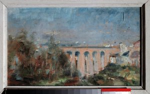 Il viadotto di Castelviel ad Albi da Henri de Toulouse Lautrec