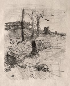 Un Cimitero in Galizia, 1898 da Henri de Toulouse Lautrec
