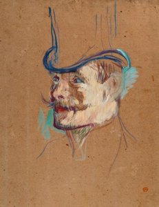 William Warrener al Moulin Rouge da Henri de Toulouse Lautrec